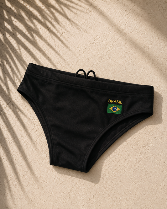 Black Brazil Short Sunga