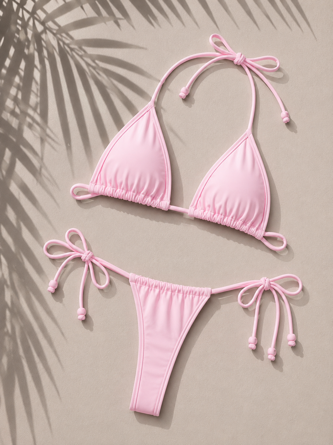 Baby Pink String Bikini
