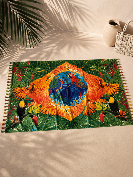 Jungle Brazil Canga Viscose
