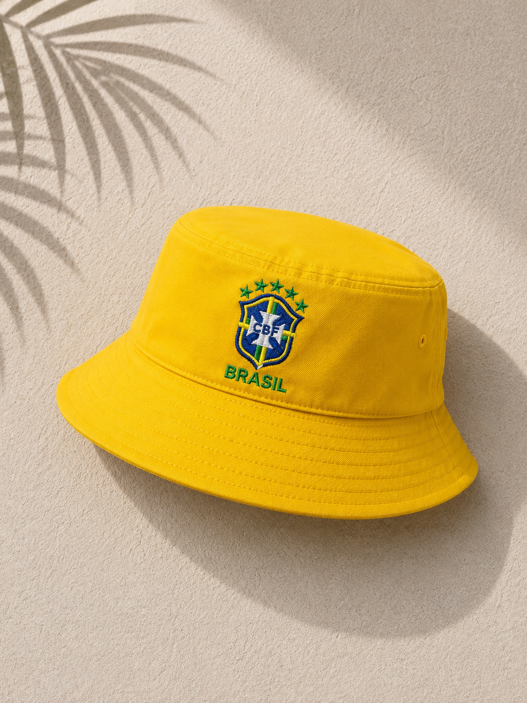Brasil Yellow Bucket Hat