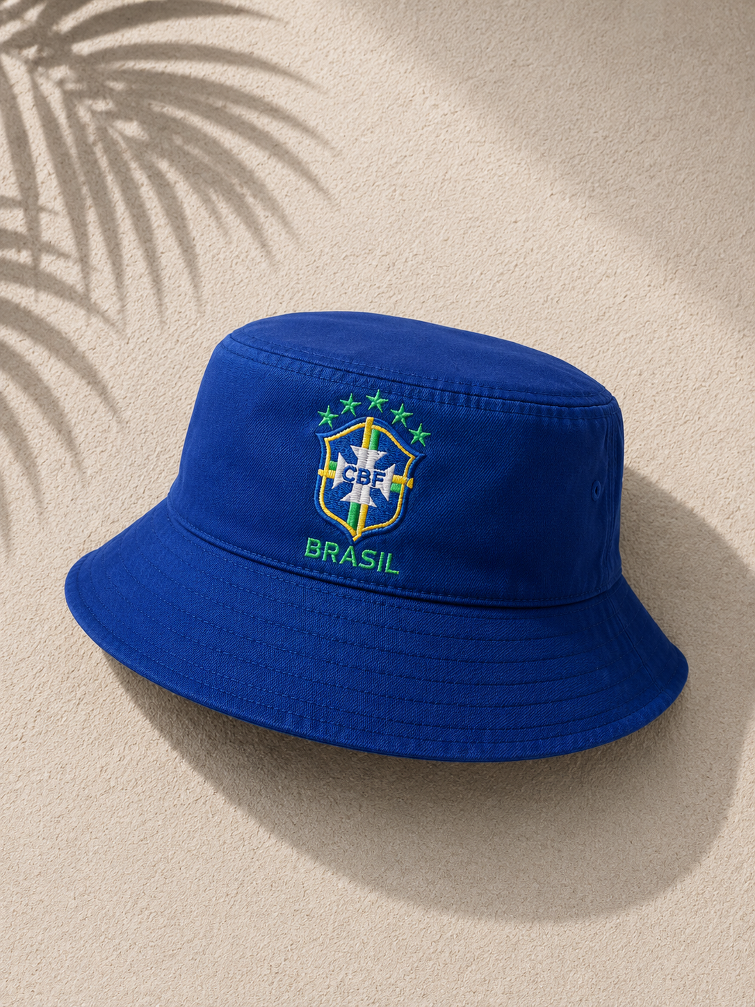Brasil Blue Bucket Hat