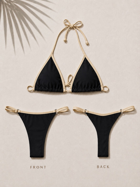Black & White Fita Bikini