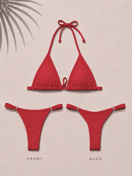 Red Fita Bikini