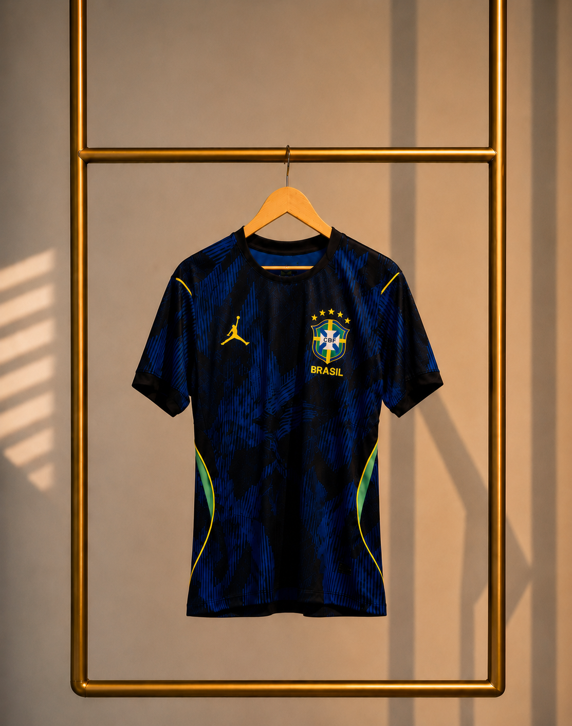 Brasil Blue Jordan Away Jersey